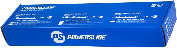 Powerslide Sabres 4 Schlittschuh Eiskufen, S/M