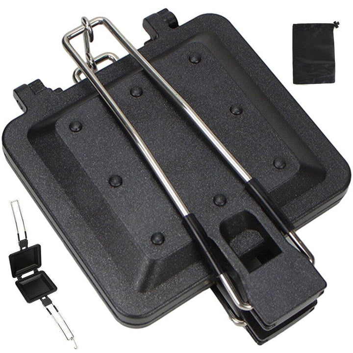 Glixoft Doppelseitiger Sandwich-Maker, Sandwich-backform, Antihaft-Brot-Toaster, Grillkäse-Maker Für