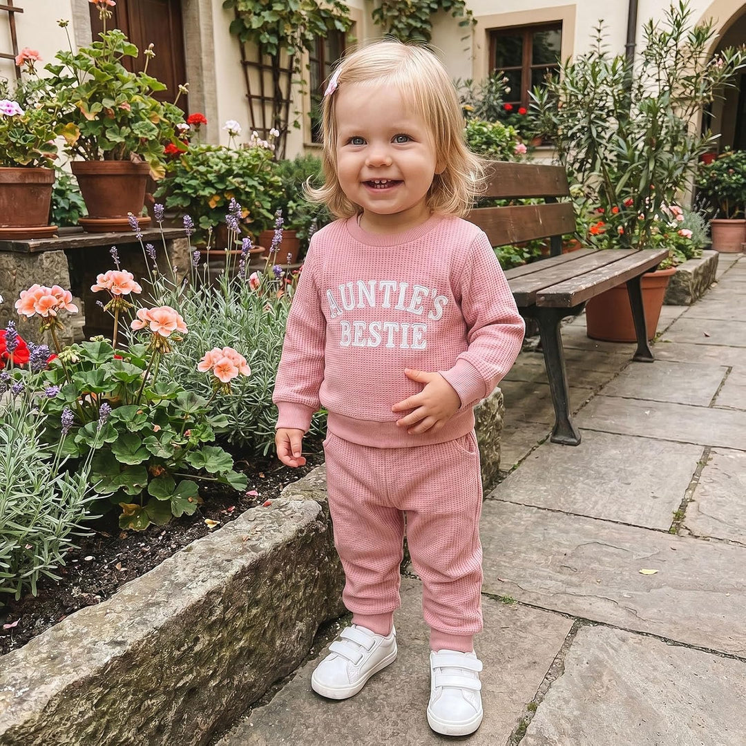 Baby Mädchen Herbst Winter Kleidung Set 6 Monate Rosa, 6 Monate Rosa