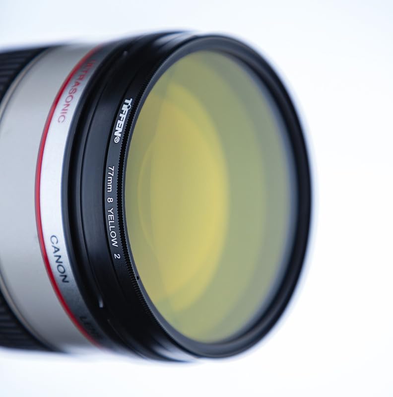 Tiffen Filter 77MM 8 YELLOW 2 FILTER, 77mm