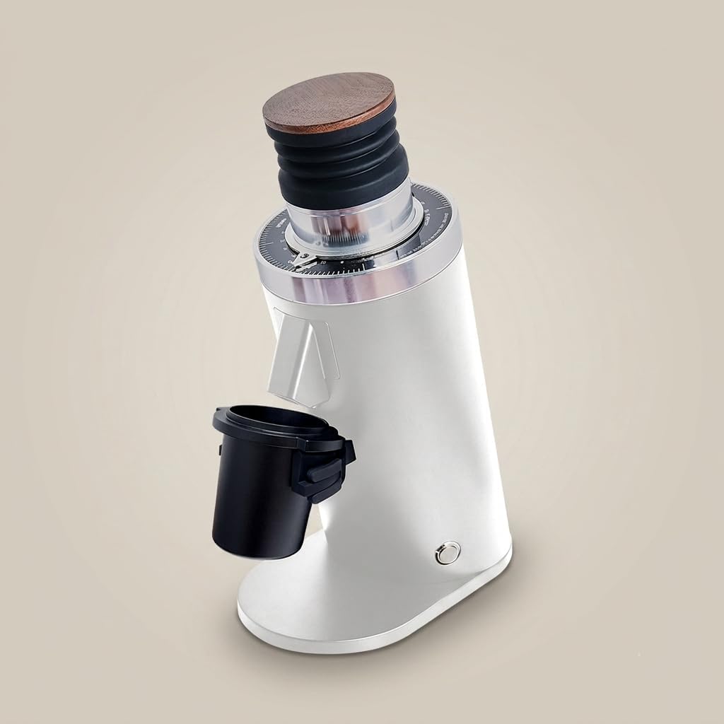ROASTLY DF64 Kaffeemühle Gen 2 II V2.5, Berühmtes White Label, Elektrische Einzeldosis-Kaffeemühle,