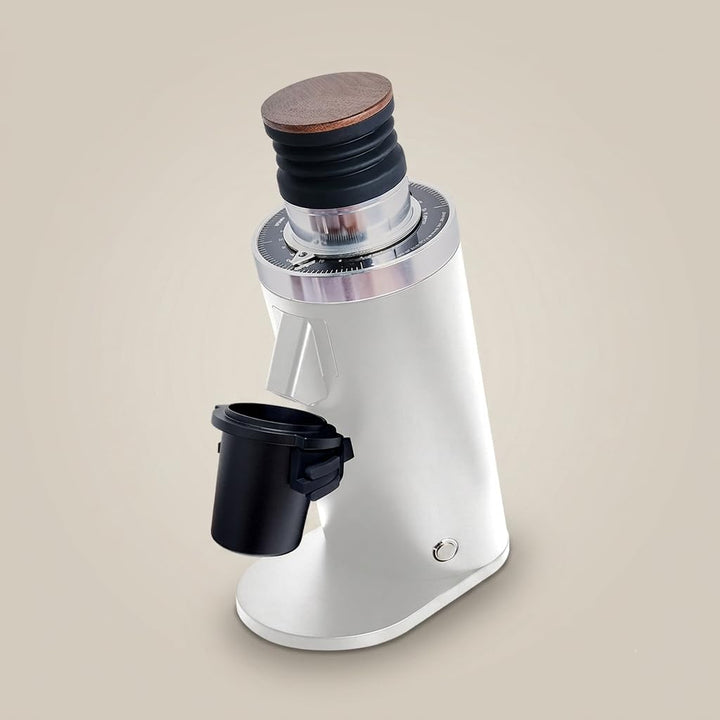 ROASTLY DF64 Kaffeemühle Gen 2 II V2.5, Berühmtes White Label, Elektrische Einzeldosis-Kaffeemühle,