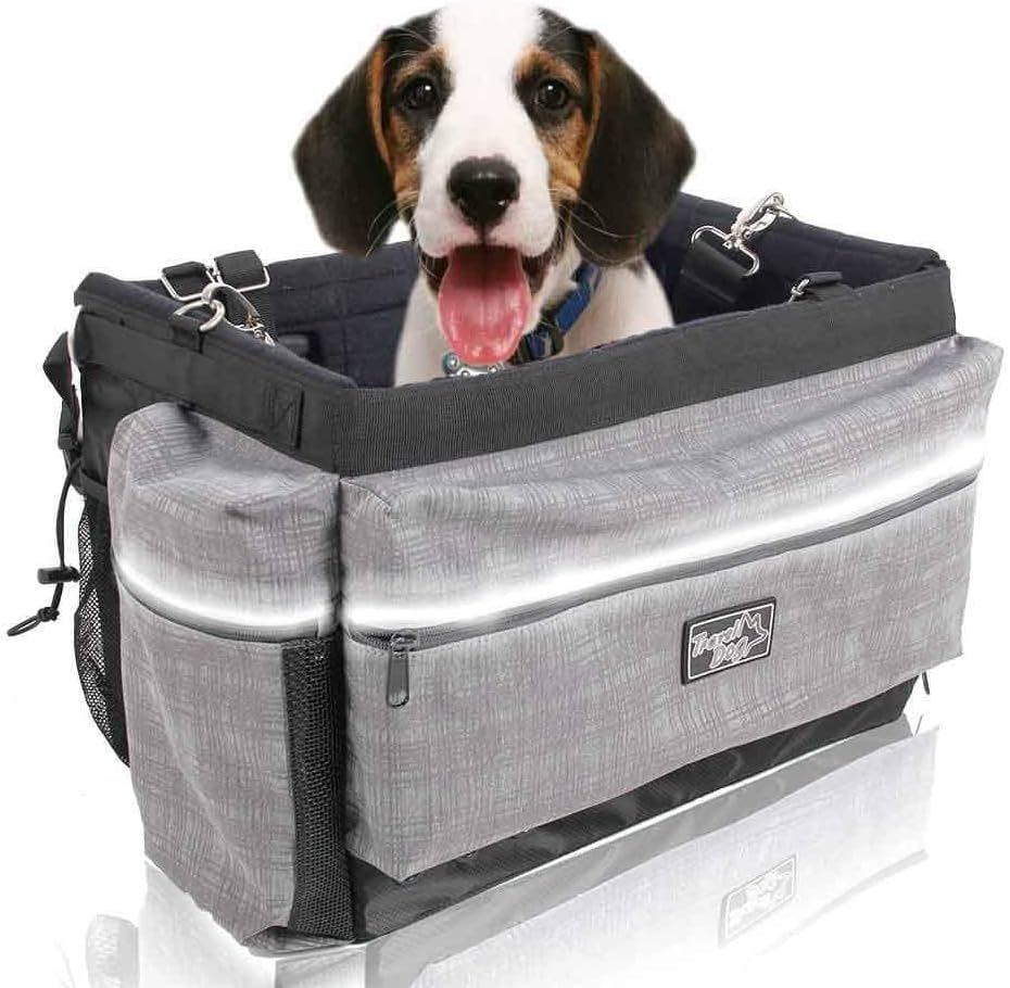 ALL FOR PAWS Travel Dog Fahrradtasche Delux mit Halterung, 3,5 kg