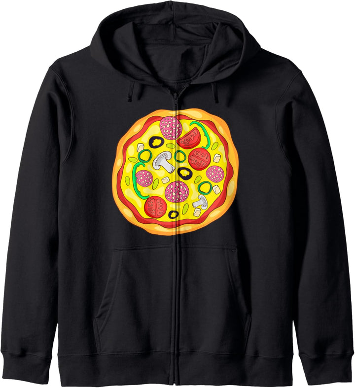 Pizza Pizzeria Italienisches Essen Italien Kapuzenjacke