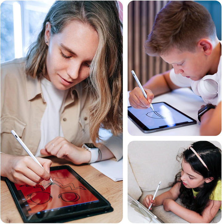 Stift für iPad mit kabelloser Aufladung, iPad Stift kompatibel mit iPad Pro (2018–2024), iPad Pro/iP