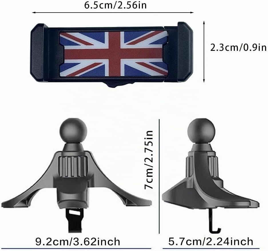 Auto Telefonhalter, Für Mini Cooper R56 R55 R57 R58 R59 R60 R61 Kreislauftauslass Telefonhalter für