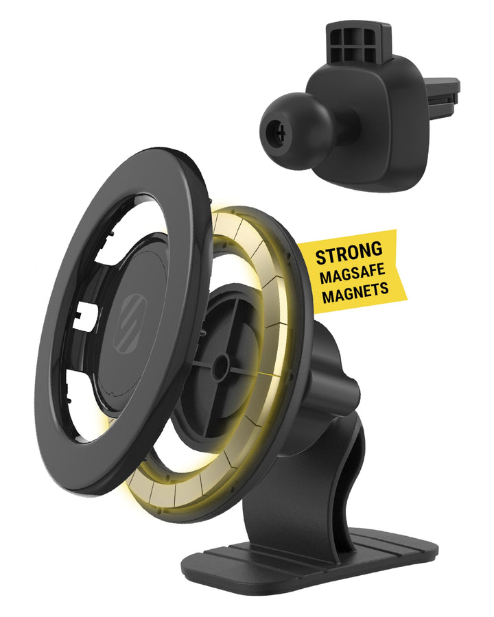 Scosche MagicMount SMSDV MagSafe Kfz-Halterung, magnetischer Handyhalter, Handy-Ständer für Armature