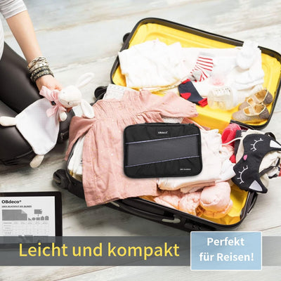 OBdeco Tragbare 100% Verdunkelung Verdunkelungsrollo Reise-Verdunkelungsvorhänge,Oeko-TEX Standard 1