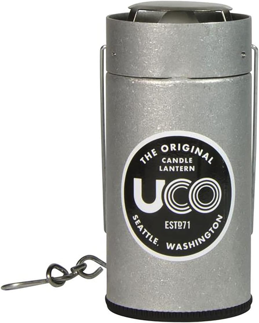UCO Original eloxierte Kerzenlaterne Einheitsgrösse Natural, Einheitsgrösse Natural