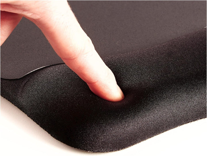 Fellowes Handgelenkauflage für die Tastatur, gefüllt mit Memory Foam Schaumstoff, mit weichem Stoffb