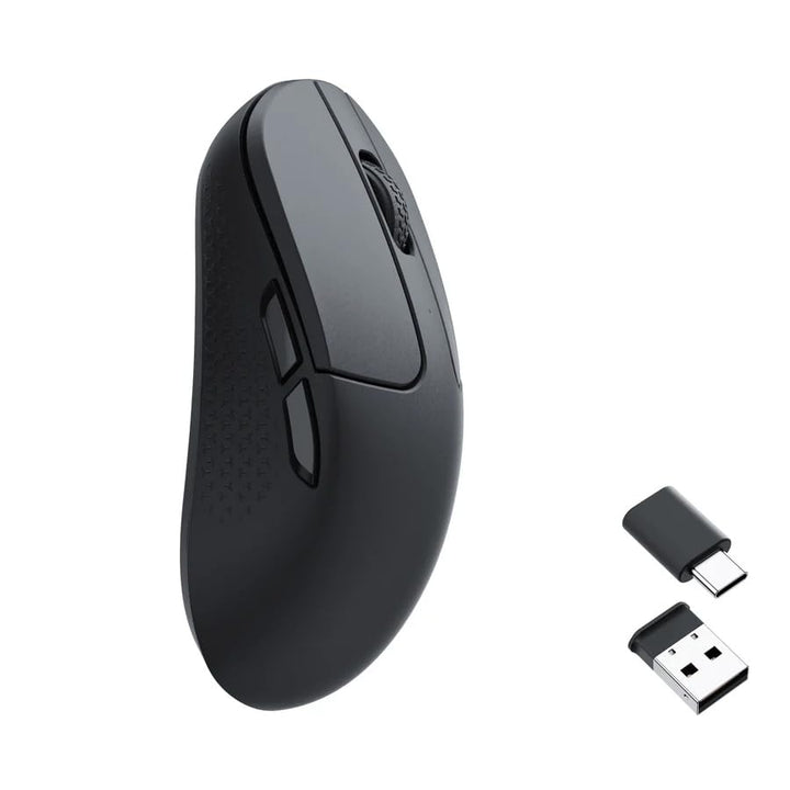 Keychron M3 Kabellose optische Maus, 2.4 GHz/Bluetooth 5.2, 1000 Hz, programmierbarer, PixArt 3311 S