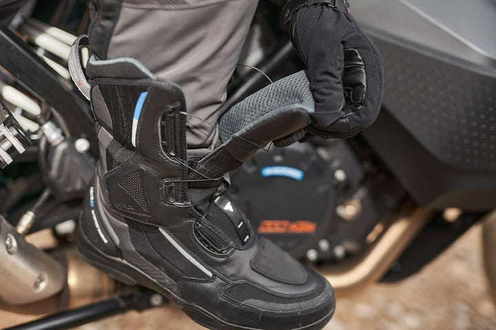 SHIMA STRATO Motorradstiefel Herren und Damen - Motorrad Wasserdicht Stiefel Tourenstiefel Schuhe Mä