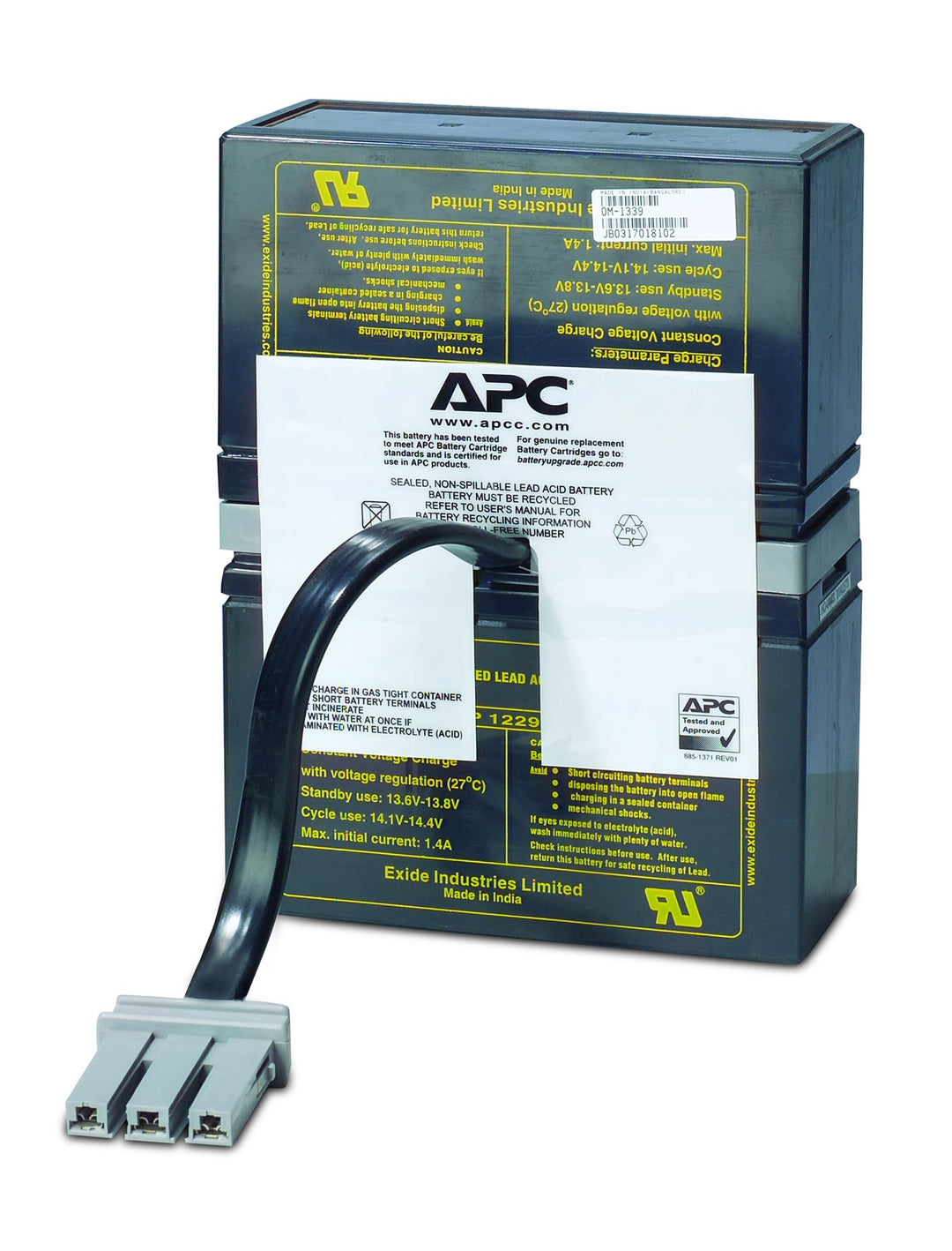 APC RBC32 Cartridge #32 Ersatzbatterie für Unterbrechungsfreie Notstromversorgung (USV)