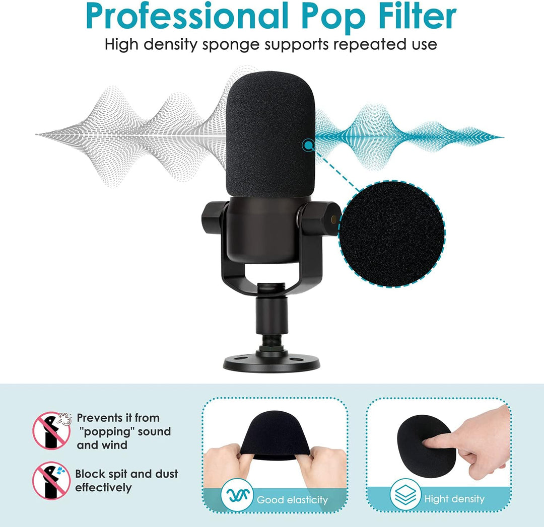 YOUSHARES Mikrofonarm für Rode PodMic & PodMic USB - Profi Microphone Arm Ständer inklusive Schaumst