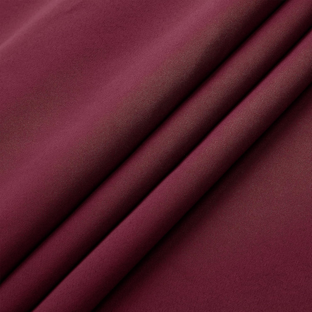 BEAUTEX Verdunkelungsgardine mit Ösen, Blackout Ösenschal Blickdicht abdunkelnd, Grösse und Farbe wä