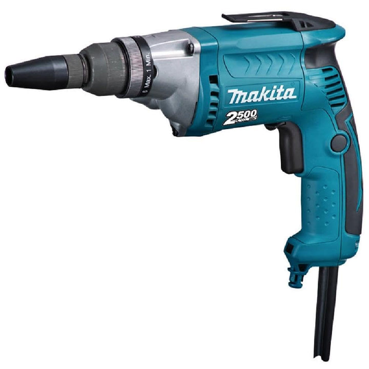 Makita Schnellbauschrauber (570 Watt, 2,5 m Kabel, Drehmoment 32 Nm, 6 Drehmomentstufen, 1/4 Zoll) F