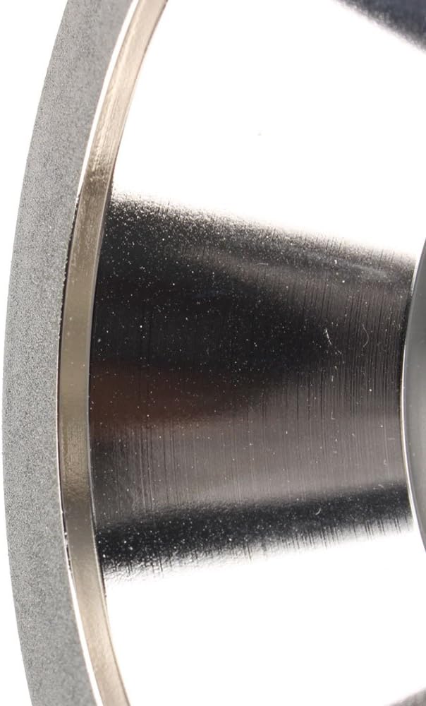 Yibuy CBN 150 Körnung 100 mm Aussendurchmesser 20 mm Innendurchmesser Schalenförmige Diamant-Schleif