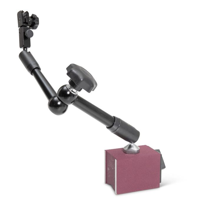 WIKISTORE Base for comparator, precision comparator with joint and joint, magnetic base with magnet