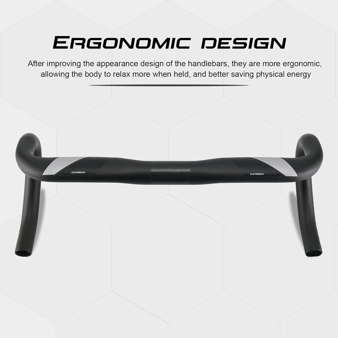 Alfa Pasca lenker 31,8 rennrad carbon lenker rennrad 400mm aero lenker rennrad UD Matte 31.8*400mm,