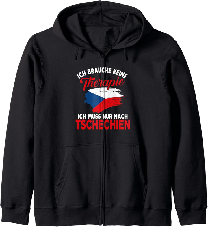 Tschechien Therapie Czech Republic Tschechin Tscheche Kapuzenjacke