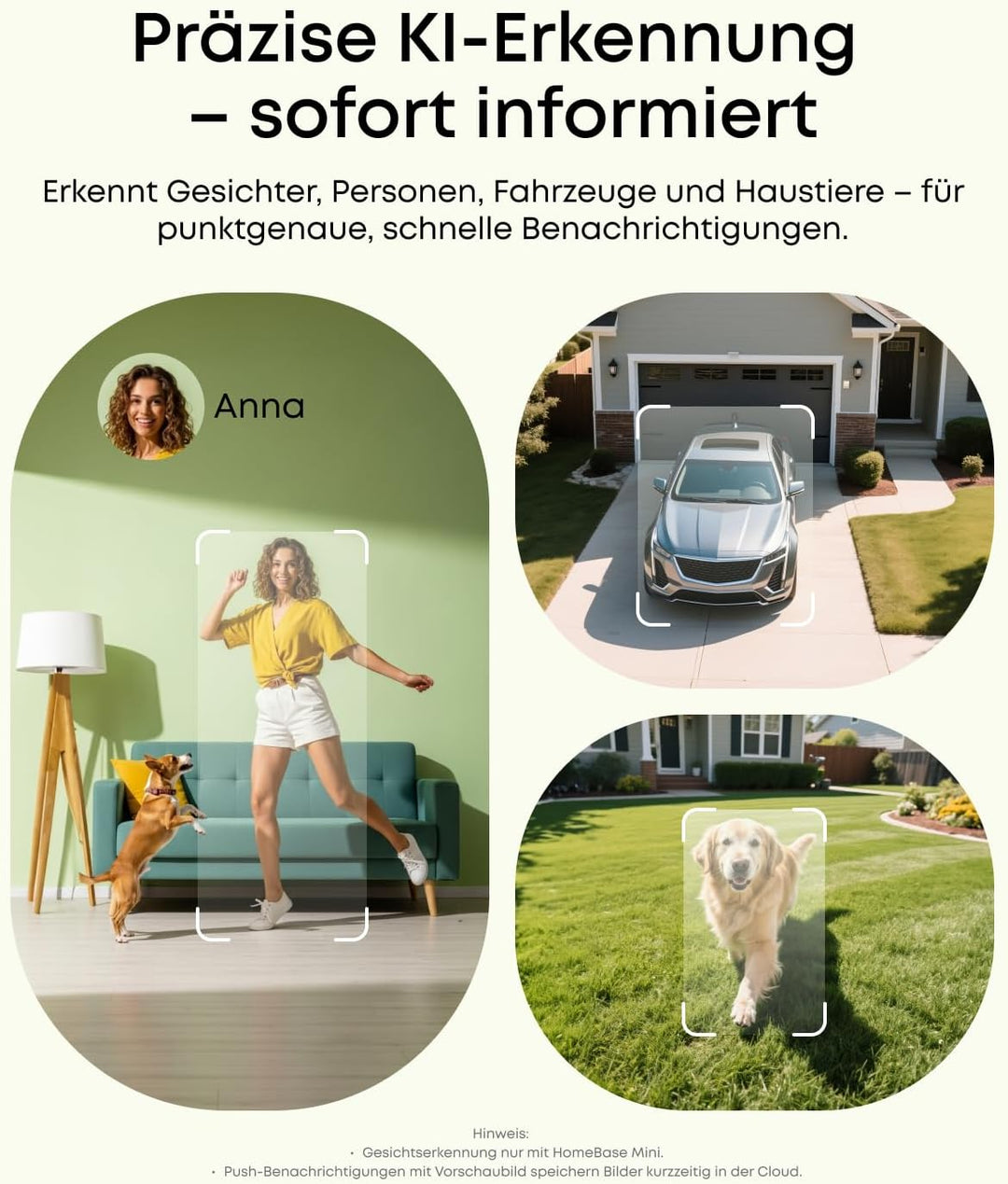 eufy Security eufyCam C35 4-Kamera-Set – Kabellose Überwachungskamera aussen & innen, magnetische Ha