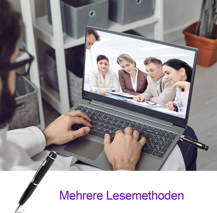 sakalaka 1080P HD Mini Überwachungskamera Mini Kamera Tragbare Body Camera Videorekorder für Vorlesu
