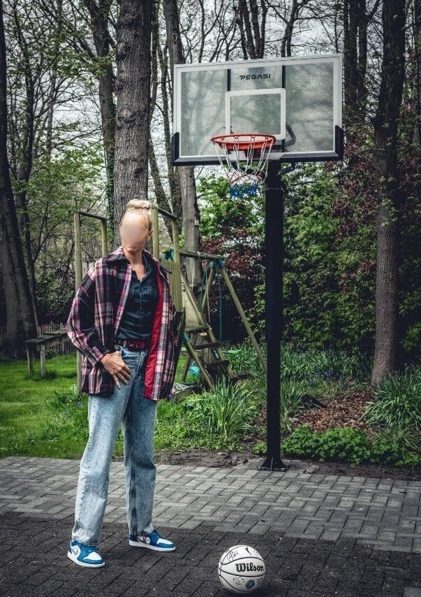 Pegasi Basketballkorb Inground 2.45-3.05m
