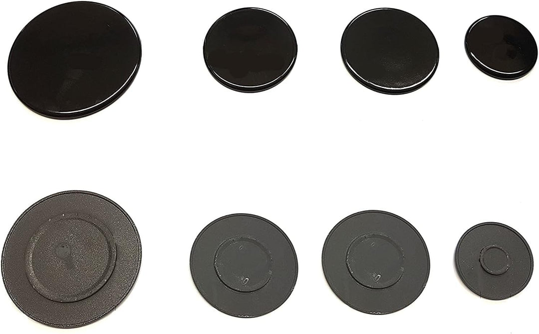 Nardi Smeg Candy Glem Gas-Set mit Brennern – 8 Stück – mit Aussenrand