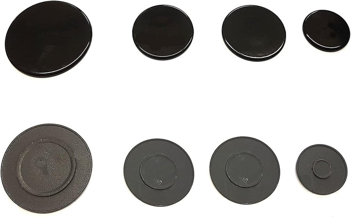 Nardi Smeg Candy Glem Gas-Set mit Brennern – 8 Stück – mit Aussenrand