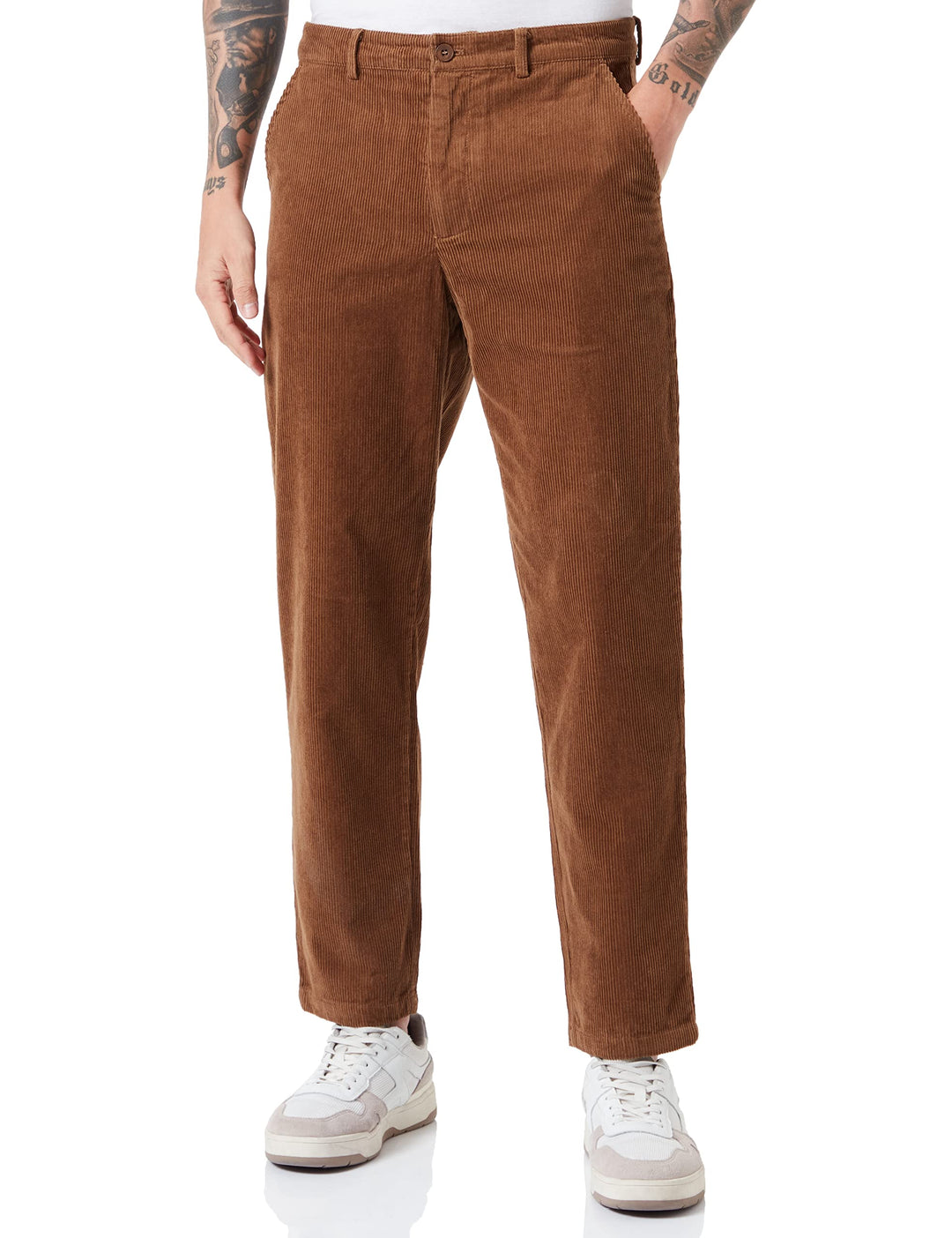 CASUAL FRIDAY Herren Pepe Corduroy Pants Freizeithose 29W / 30L Coffee Liqueúr (180930), 29W / 30L C