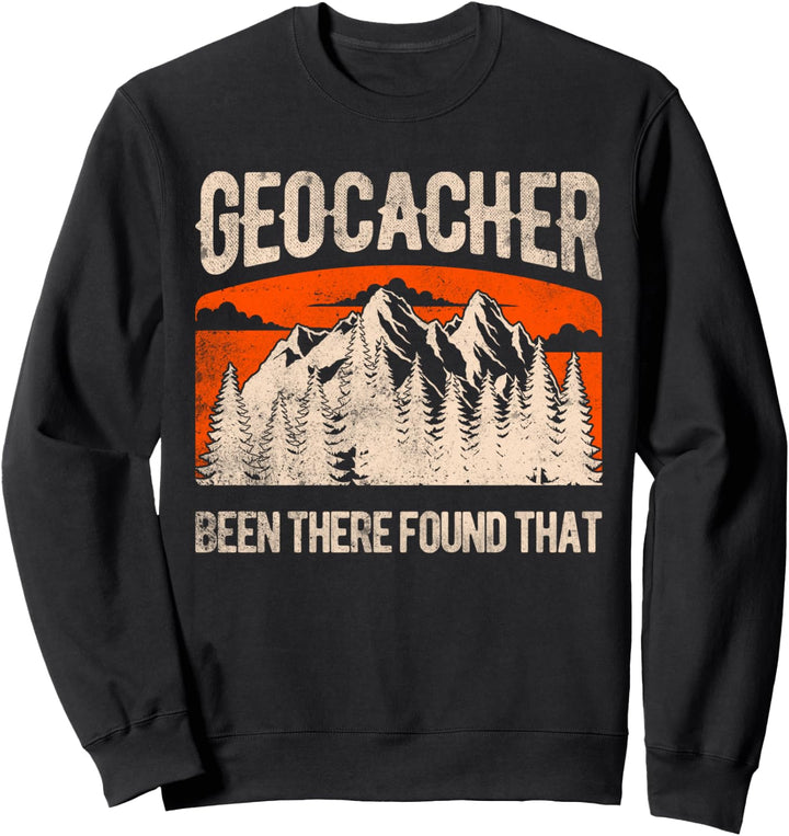 Geocaching Männer Frauen Jugend Geocacher Geschenke Sweatshirt