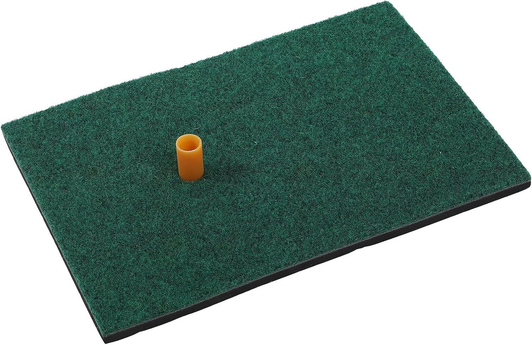 Übungsmatte, Kunstrasen mit Beflockter Eva-Polsterung, Golfmatte Indoor-Outdoor-Übungen mit Abschlag