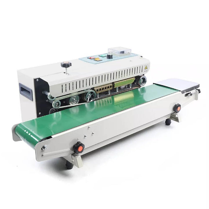 220V Durchlaufsiegelgerät 500W Industrielle Automatische Versiegelungsmaschine Horizontal Kontinuier