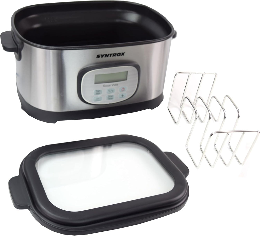 Syntrox 16 in1 Sous Vide Garer | Kocher Marsipu | Multikocher | Vakuumgarer, Konstante Temperaturkon