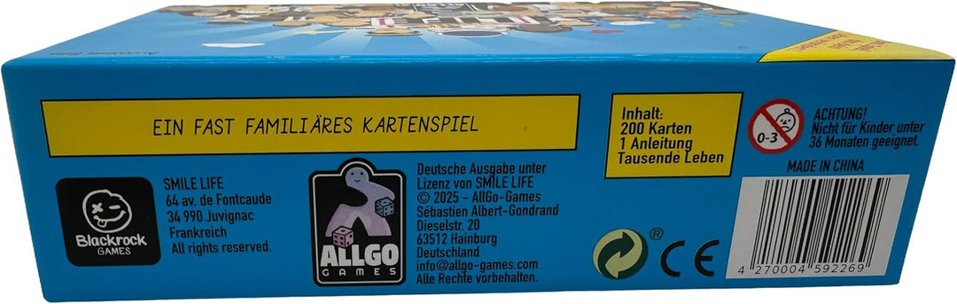 Smile Life – Lustiges Kartenspiel über das echte Leben | Familie, Beruf, Beziehungen & Chaos | Humor