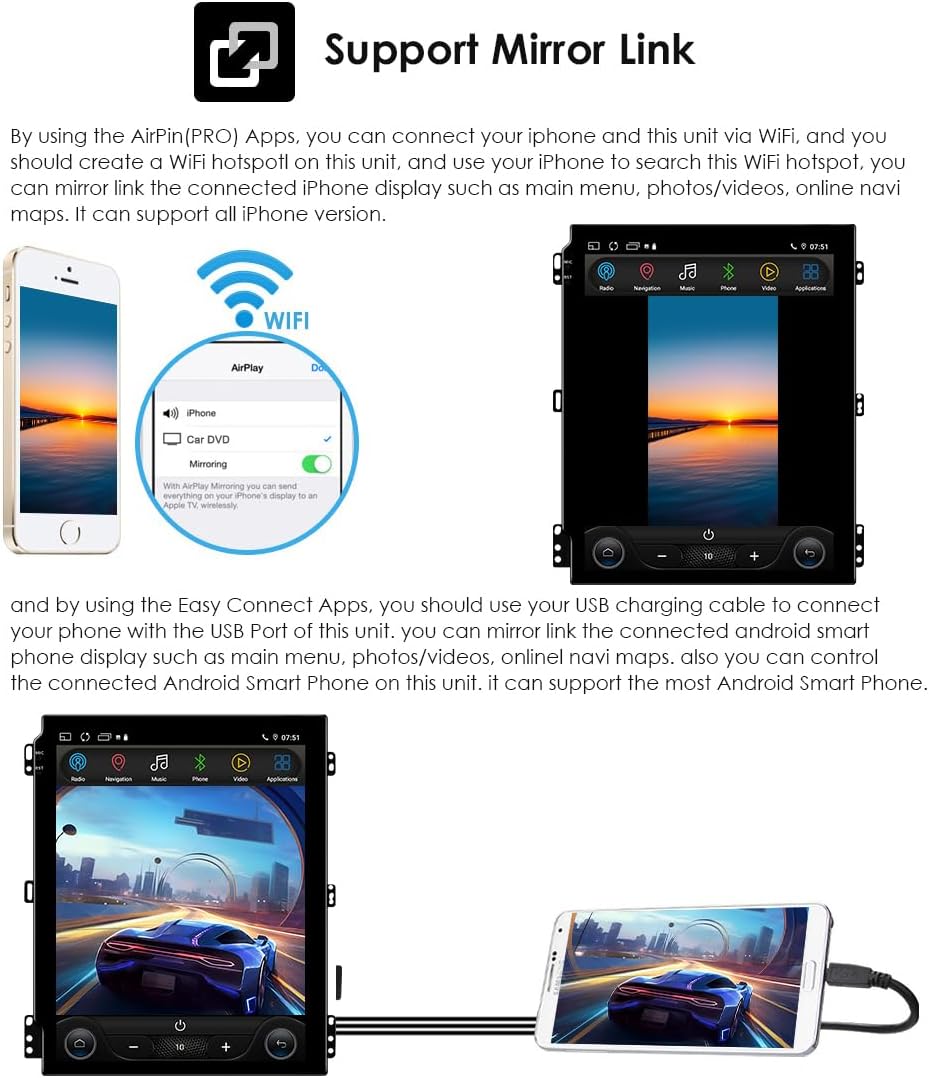 Android 14 9.7 Zoll-Autoradio Vertikaler Bildschirm für Renault Megane 4/Koleos/Samsung /SM6 /Talism