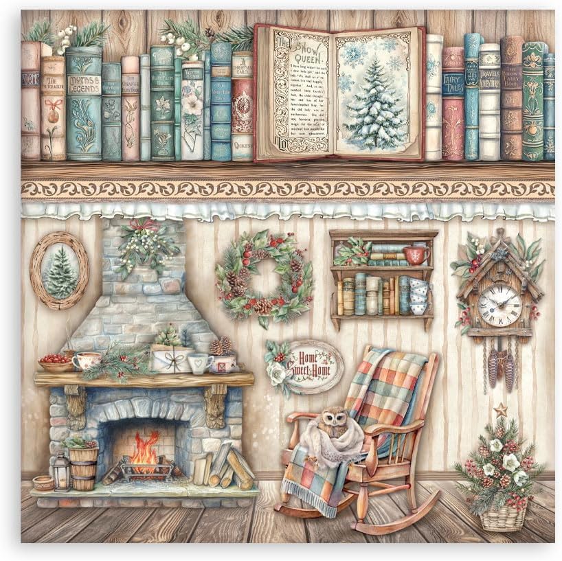 Stamperia - Scrapbook Paper Pad for Scrapbooking, Albums, Card Making, Bullet Journalling and More,