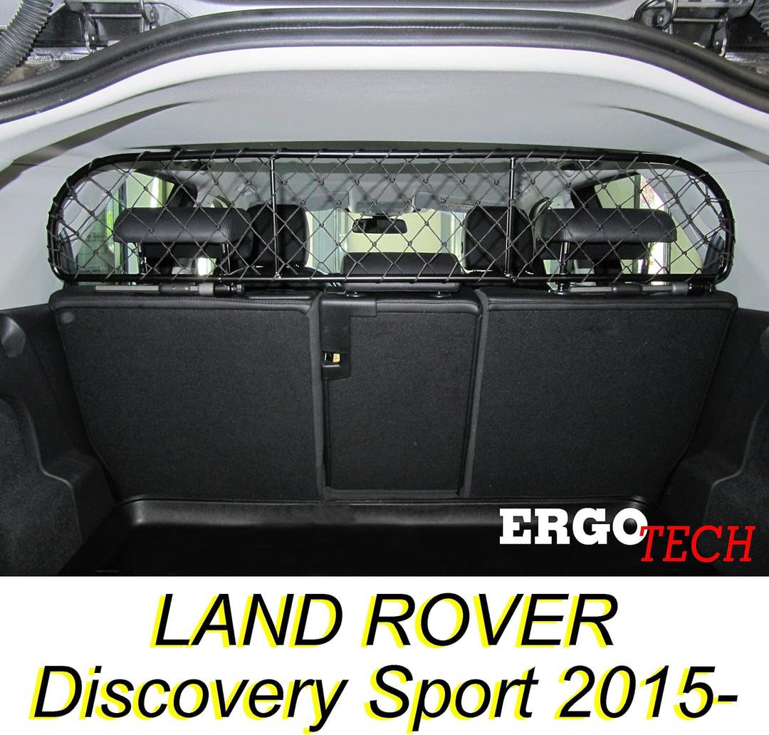 ERGOTECH Trennnetz Trenngitter kompatibel mit Land Rover Discovery Sport (ab BJ 2015), RDA65-XS16, f