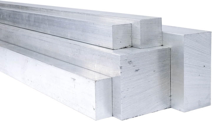 0.5 Meter Aluminium Vierkant 3.3206 AlMgSi0.5 Vierkantstab Alu Stange 4kant Vollstab Stab 50x50mm 50
