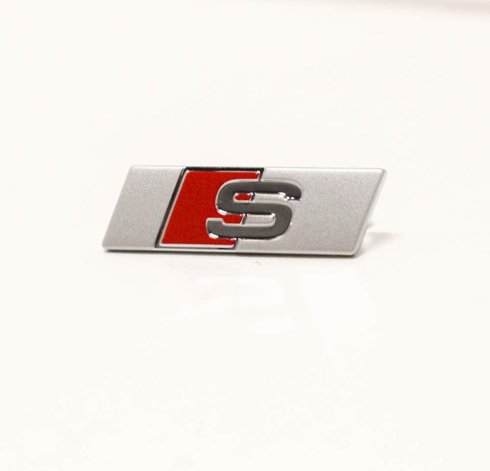 Audi Original Lenkrad S Plakette Interieur Sportlenkrad Clip Multifunktionslenkrad Emblem