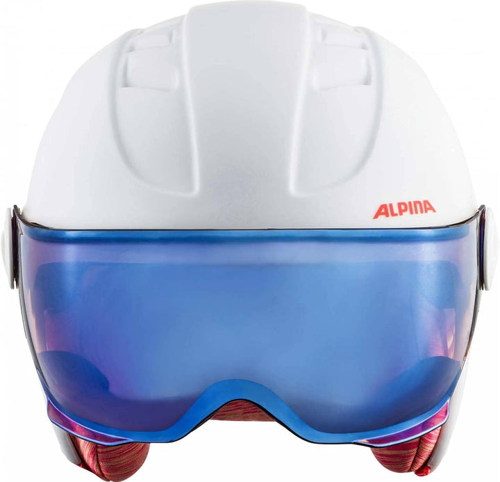 ALPINA CARAT LE VISOR Q-LITE - Hochwertiger & Leichter Skihelm Mit Kontrastverstärkendem Visier Für
