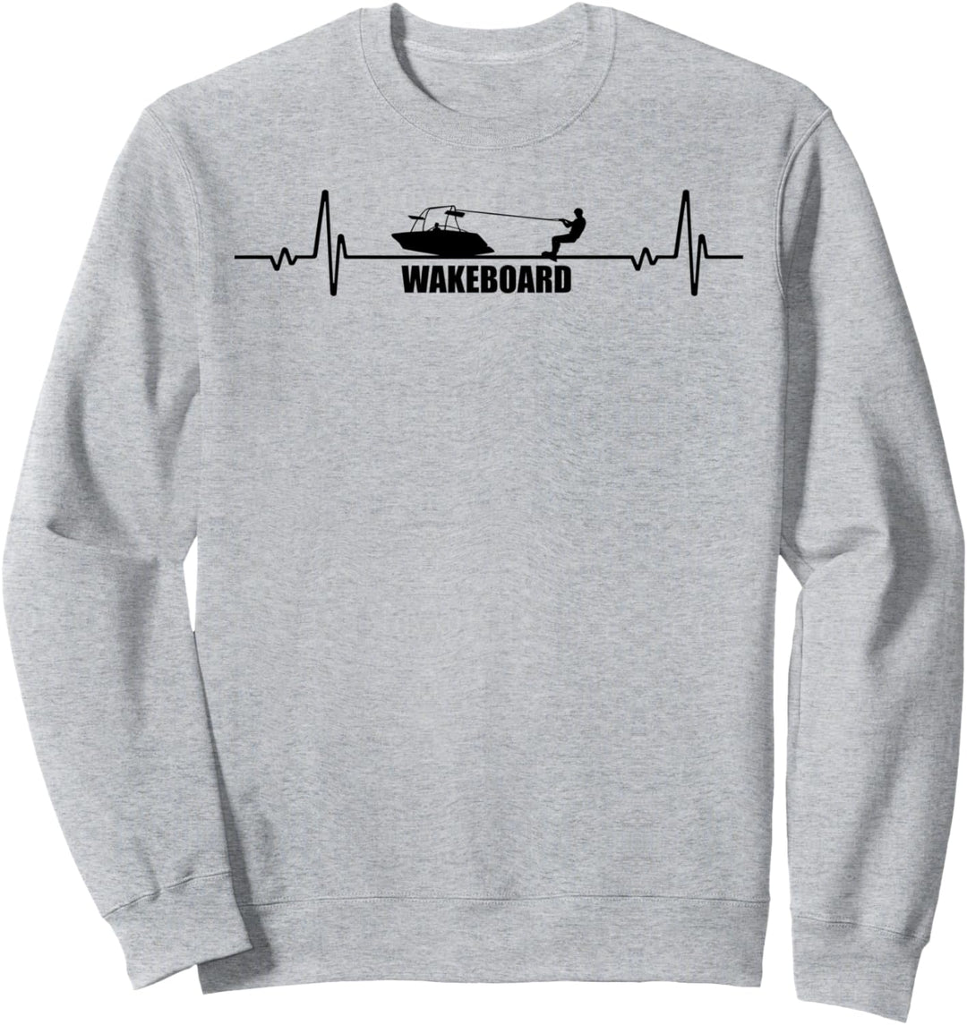 Wakeboard - Herzschlag - Wassersport Sweatshirt