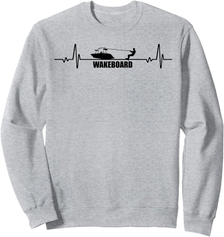 Wakeboard - Herzschlag - Wassersport Sweatshirt