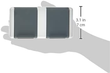 Jung 8220-1W Schuko-Steckdose 2-fach, Schwarz, Weiss