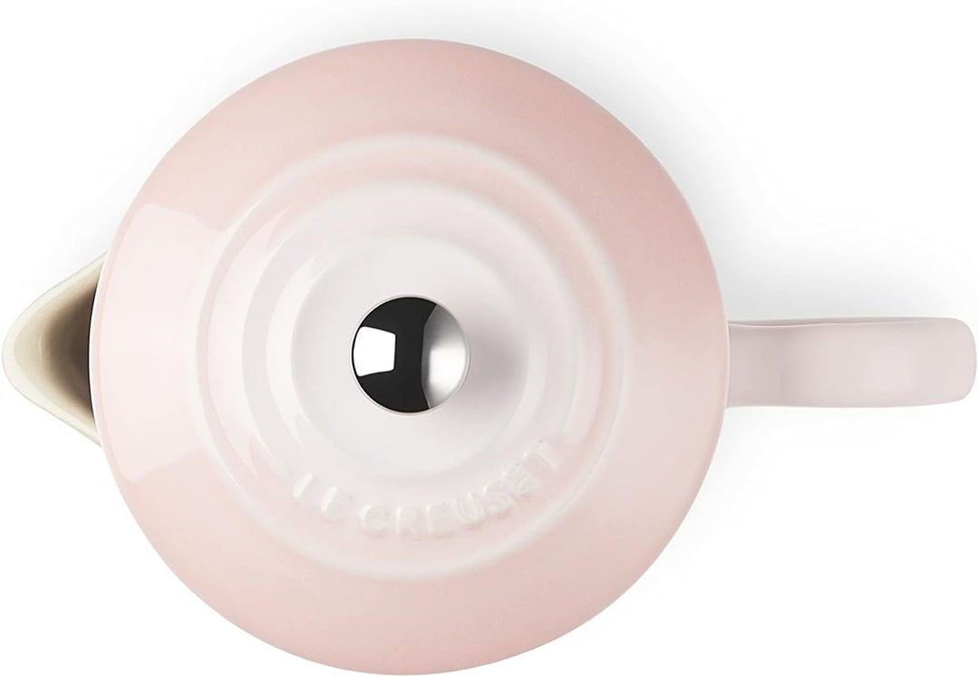 Le Creuset Kaffeebereiter aus Steinzeug, 1 L, Shell Pink, 60706087770003 Garnet, Garnet