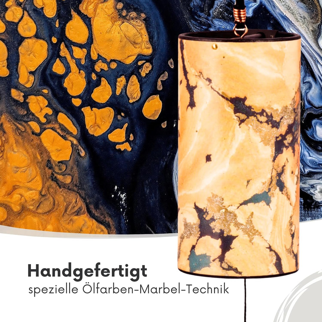 Zaphir Klangspiel Twilight Herbst Shanti | Handgefertigtes Windspiel für Yoga, Meditation und Raumre