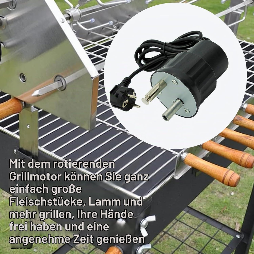 GAESHOW Grillmotor FD801B ABS Barbecue Rotator Motor Grill Elektrische Maschine Outdoor BBQ Werkzeug