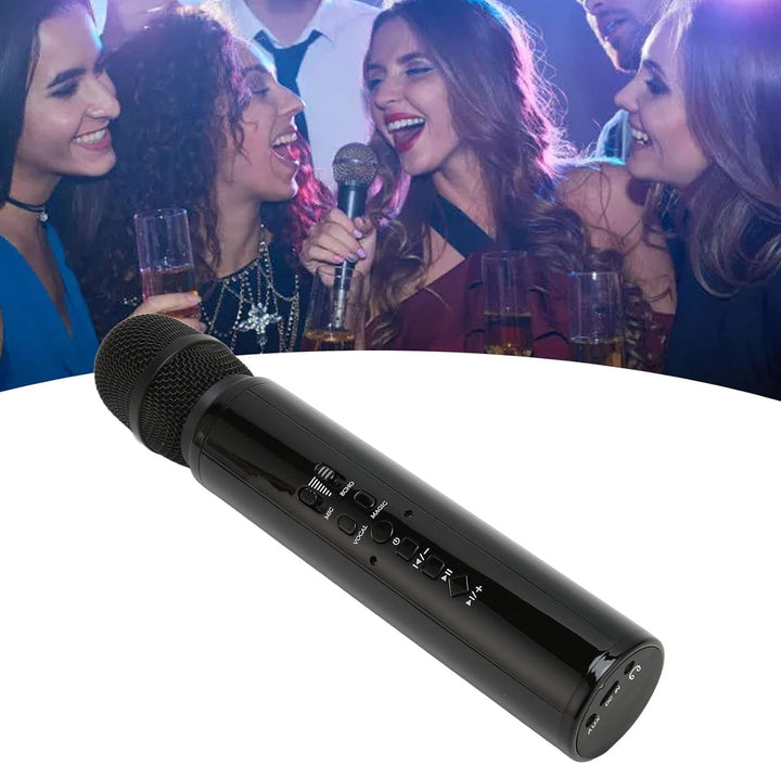Drahtloses Karaoke-Mikrofon, Stereo-Bluetooth-Mikrofon Zum Singen, mit -/Geräusch Reduzierung/Ohr üb