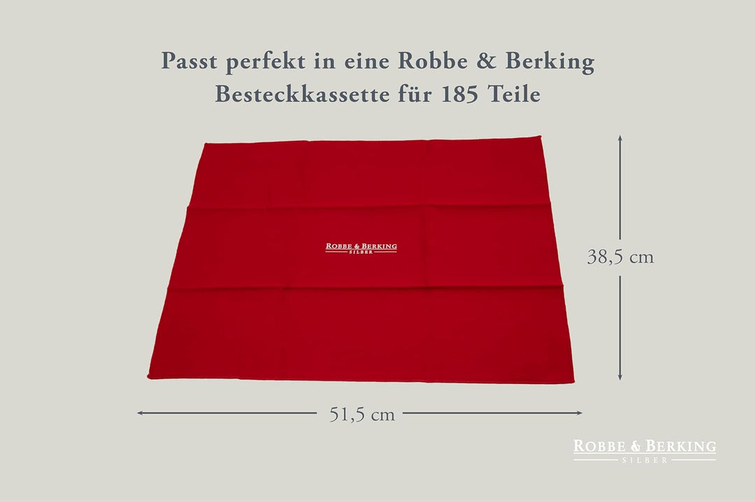 Robbe & Berking Abdecktuch für 185 TLG. 51,5 x 38,5 cm, 51,5 x 38,5 cm