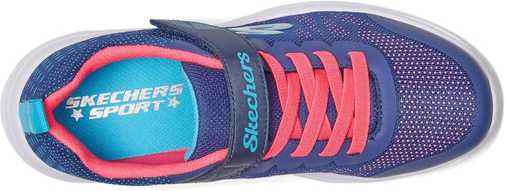 Skechers Dreamy Dancer Radiant Rogue Sneaker 27 EU Navy Hot Pink Mesh Multi Trim, 27 EU Navy Hot Pin